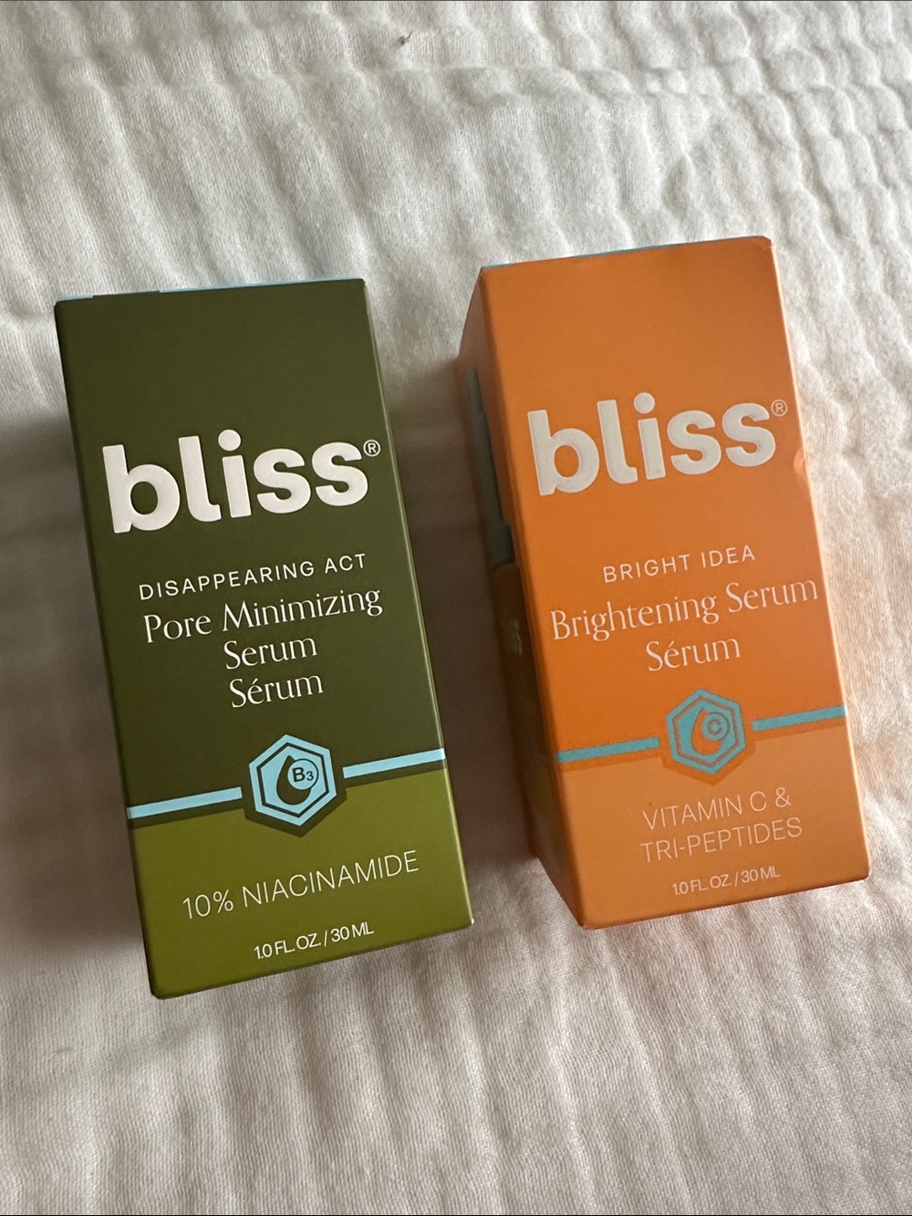 NIB bliss Pore Minimizing & Brightening Duo